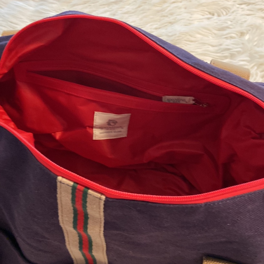 Navy Highlands Duffle SPARTINA 449 DAUFUSKIE ISLAND SOUTH CAROLINA BRAND NEW - Picture 9 of 16